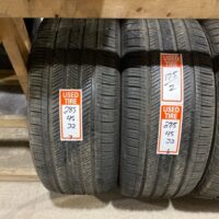 2 pneu(s) ÉTÉ usagé(s) Goodyear 285/45R22 6/32 et 7/32