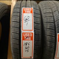 1 pneu(s) ÉTÉ usagé(s) Michelin 185/60R15  8/32