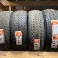 4 pneu(s) ÉTÉ usagé(s) Continental  LT185/60R15 6C 6/32 et 8/32