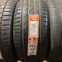 1 pneu(s) ÉTÉ usagé(s) Nokian 245/45R19 9/32