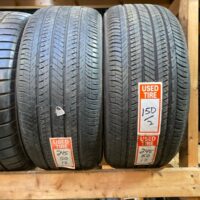 2 pneu(s) ÉTÉ usagé(s) Bridgestone 245/50R17 7/32 et 8/32
