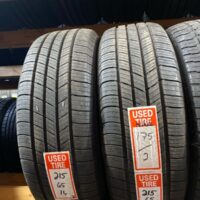 2 pneu(s) ÉTÉ usagé(s) Michelin 215/65R16  7/32