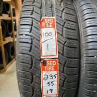 1 pneu(s) ÉTÉ usagé(s) BFGoodrich 235/55R19  9/32