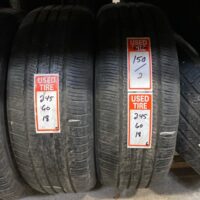 2 pneu(s) ÉTÉ usagé(s) Falken 245/60R18 5/32 et 6/32