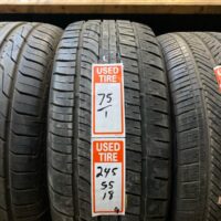 1 pneu(s) ÉTÉ usagé(s) Firestone 245/55R18 9/32