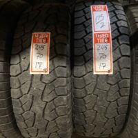2 pneu(s) ÉTÉ usagé(s) Hankook LT245/70R17 10E 8/32