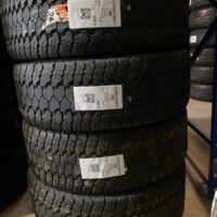 4 pneu(s) ÉTÉ usagé(s) Goodyear  LT265/70R17 10E 5/32 et 7/32   Ent mec