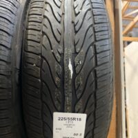 1 pneu(s) ÉTÉ usagé(s) Zeta 225/55R18  6/32   Ent1