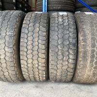 4 pneu(s) ÉTÉ usagé(s) Goodyear  LT275/70R18 10E 8/32
