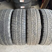 4 pneu(s) ÉTÉ usagé(s) General  LT265/70R17 6C  et 7/32
