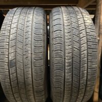 2 pneu(s) ÉTÉ usagé(s) Goodyear 255/60R18  6/32 et 8/32