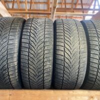 4 pneu(s) HIVER usagé(s) Goodyear 255/55R19  6/32 et 7/32