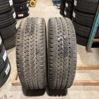 2 pneu(s) ÉTÉ usagé(s) Firestone 245/70R17  15/32   Ent2