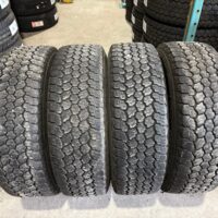 4 pneu(s) ÉTÉ usagé(s) Goodyear  LT245/70R17 10E 11/32   Ent2