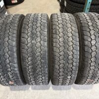 4 pneu(s) ÉTÉ usagé(s) Goodyear  LT245/70R17 10E 8/32 et 9/32   Ent2