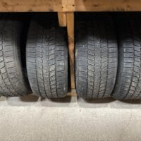 4 pneu(s) HIVER usagé(s) Bridgestone 255/50R19  8/32  runflat(s)