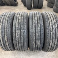 4 pneu(s) ÉTÉ usagé(s) Bridgestone 255/70R18  7/32 et 9/32   .
