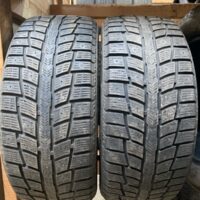 2 pneu(s) HIVER usagé(s) Blacklion 225/45R18  7/32