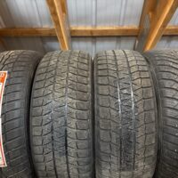 2 pneu(s) HIVER usagé(s) Bridgestone 185/55R15  7/32