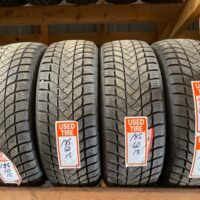 4 pneu(s) HIVER usagé(s) Landsail 185/60R15  7/32 et 8/32