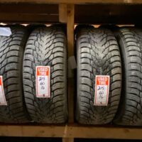 4 pneu(s) HIVER usagé(s) Nokian 215/60R16  7/32 et 8/32