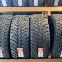 4 pneu(s) HIVER usagé(s) Goodyear 245/60R18 6/32 et 7/32