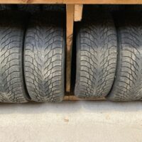 4 pneu(s) HIVER usagé(s) Nokian 245/60R18  6/32 et 7/32