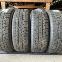 4 pneu(s) HIVER usagé(s) Bridgestone 225/60R17  7/32
