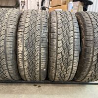 4 pneu(s) ÉTÉ usagé(s) Continental 255/60R18  8/32 et 9/32