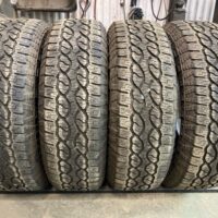 4 pneu(s) ÉTÉ usagé(s) Goodyear 255/70R17  10/32   Take-off