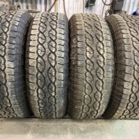 4 pneu(s) ÉTÉ usagé(s) Goodyear 255/70R17  10/32   Take-off
