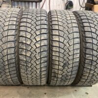 4 pneu(s) HIVER usagé(s) Goodyear  LT245/75R17 10E 6/32 et 7/32