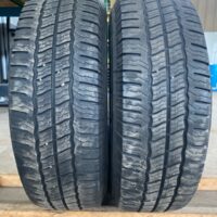 2 pneu(s) ÉTÉ usagé(s) Michelin  LT245/75R16 10E 6/32