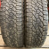 2 pneu(s) HOMOLOGUÉ usagé(s) Goodyear  LT245/75R16 10E 6/32