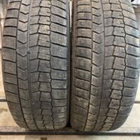 2 pneu(s) HIVER usagé(s) Dunlop 225/55R18  6/32