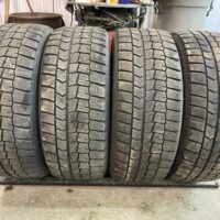 4 pneu(s) HIVER usagé(s) Dunlop 215/55R16  7/32
