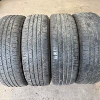 4 pneu(s) ÉTÉ usagé(s) Goodyear 225/65R17  7/32