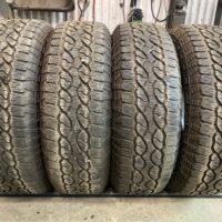 4 pneu(s) ÉTÉ usagé(s) Goodyear 255/70R17  10/32   Take-off