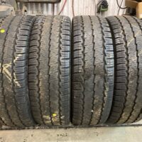 4 pneu(s) ÉTÉ usagé(s) Continental  LT225/75R16 10E 8/32 et 9/32