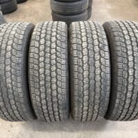 4 pneu(s) ÉTÉ usagé(s) Goodyear 255/70R18  9/32   .