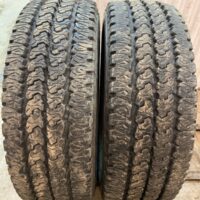2 pneu(s) ÉTÉ usagé(s) Firestone  LT265/70R17 10E 15/32   Take-off