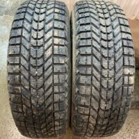 2 pneu(s) HIVER usagé(s) Winterforce 215/65R16  9/32   Cracking
