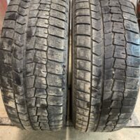 2 pneu(s) HIVER usagé(s) Dunlop 225/55R18  7/32