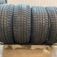 4 pneu(s) HIVER usagé(s) Dunlop 245/45R18  11/32   Stagger 2X225/45r/18 et 2X 245/45r/18