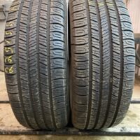 2 pneu(s) ÉTÉ usagé(s) Goodyear 225/55R17  7/32