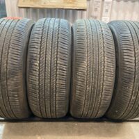 4 pneu(s) ÉTÉ usagé(s) Bridgestone 235/55R18  6/32 et 7/32  runflat(s)