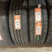 2 pneu(s) ÉTÉ usagé(s) Michelin LT245/75R16 10E 12/32