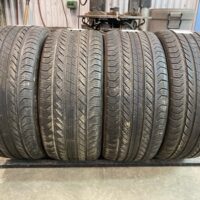4 pneu(s) ÉTÉ usagé(s) Continental 245/40R18  5/32 et 7/32   Stagger avec 2 X 225/45/18