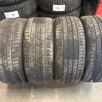 4 pneu(s) ÉTÉ usagé(s) Continental 225/50R17  5/32 et 6/32  runflat(s)
