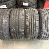4 pneu(s) ÉTÉ usagé(s) Goodyear 255/35R19  5/32 et 6/32   Stagger 255/35r19 et 225/40r19